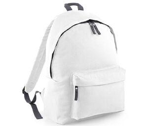Bag Base BG125J - Mochila moderna para niños White/ Graphite Grey