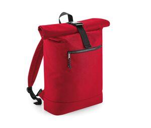 Bag Base BG286 - Mochila con rodillo de material reciclado Classic Red
