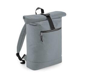 Bag Base BG286 - Mochila con rodillo de material reciclado Pure Grey