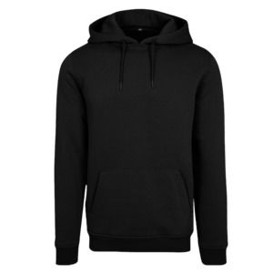 BUILD YOUR BRAND BY011 - Sweat capuche lourd Negro