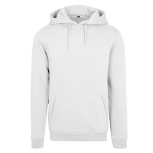 BUILD YOUR BRAND BY011 - Sweat capuche lourd Blanca