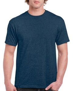 Gildan GN200 - Camiseta para Hombre 100% Algodón Ultra-T Heather Navy