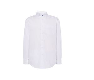 JHK JK600 - Camisa Oxford de hombre JK600 Blanca