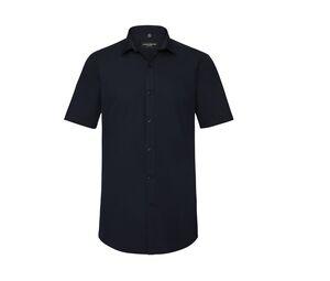 Russell Collection JZ961 - Camisa de Hombres Ultimate Stretch Bright Navy