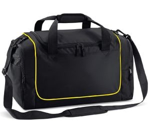 Quadra QD77S - Bolsa de deporte vestuario Teamwear Black / Yellow