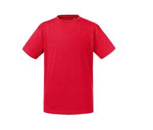 Russell RU108B - Camiseta orgánica para niños Classic Red