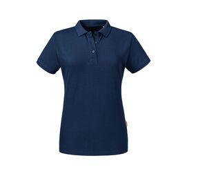 Russell RU508F - Polo orgánico para mujeres French Navy