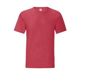 Fruit of the Loom SC150 - Iconic T Hombre Heather Red