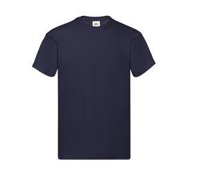 Fruit of the Loom SC220 - Camiseta de cuello redondo para hombre Deep Navy