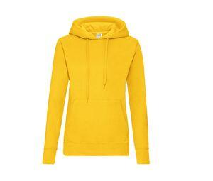 Fruit of the Loom SC269 - Sudadera capucha Lady-Fit Sunflower