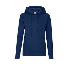 Fruit of the Loom SC269 - Sudadera capucha Lady-Fit Navy