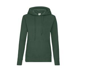Fruit of the Loom SC269 - Sudadera capucha Lady-Fit Bottle Green