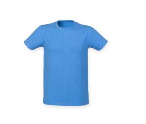 Skinnifit SF121 - Camiseta Hombre Algodón estiramiento