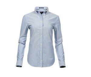 Tee Jays TJ4001 - Camisa de Oxford Woman Light Blue
