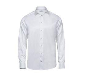 Tee Jays TJ4020 - Camisa de Lujo Comfort Fit Para Hombre Blanca