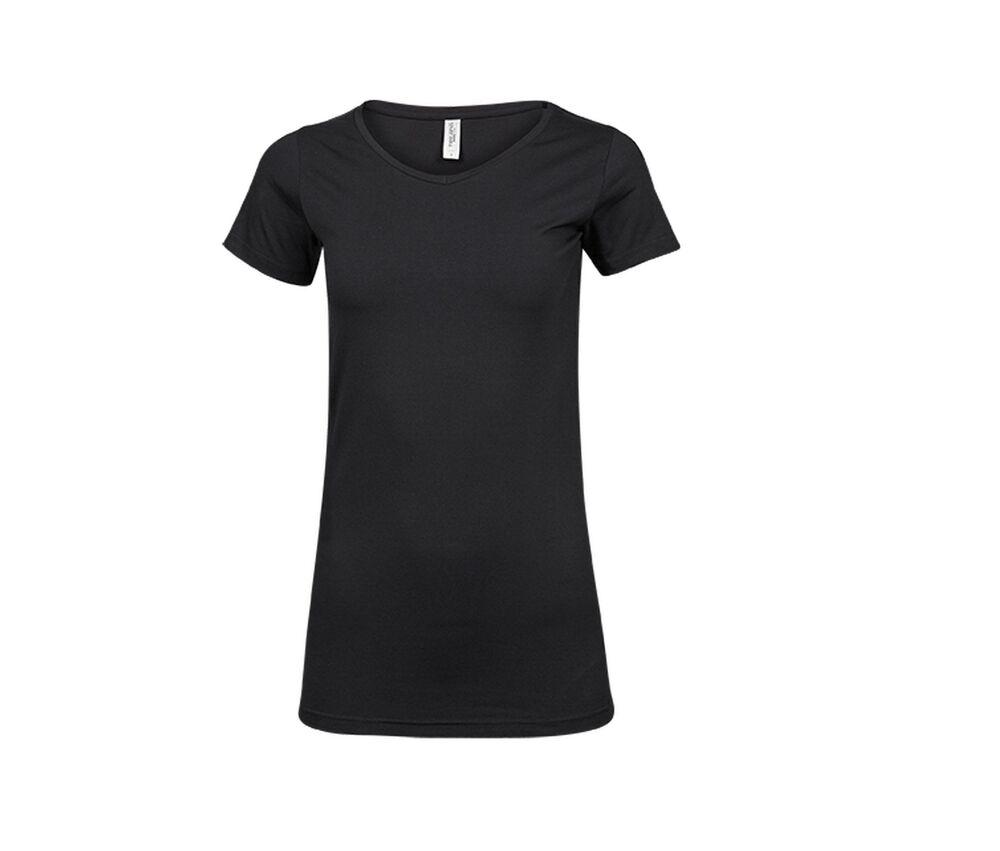 Tee Jays TJ455 - Camiseta de mujer estiramiento y extra largo