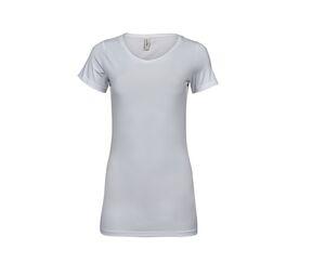 Tee Jays TJ455 - Camiseta de mujer estiramiento y extra largo