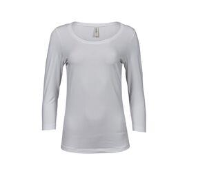 Tee Jays TJ460 - 3/4 camiseta de mujer manga Blanca