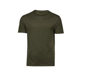 Tee Jays TJ5060 - Man camiseta bordes crudos De oliva