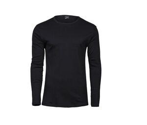 Tee Jays TJ530 - Camiseta para hombres de manga larga Negro