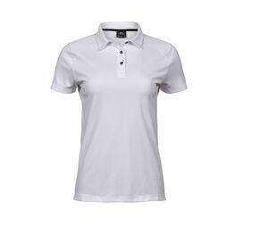 Tee Jays TJ7201 - Camisa de Polo Sports para mujeres Blanca