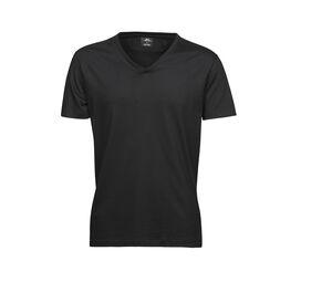 Tee Jays TJ8006 - Camiseta en V para hombres Negro