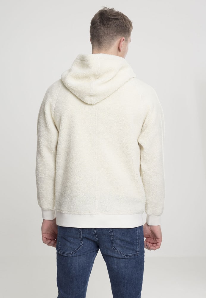 Urban Classics TB2404C - Sudadera con capucha sherpa