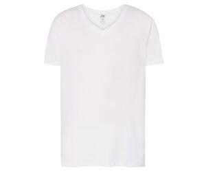 JHK JK401 - Camiseta con cuello de pico 160 Blanca