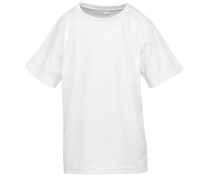 Spiro SP287J - Camiseta transpirable AIRCOOL para Niños Blanca
