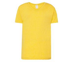 JHK JK401 - Camiseta con cuello de pico 160 Mustard Heather