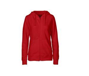 Neutral O83301 -  Sudadera con capucha y cremallera para mujer O83301 Red