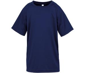 Spiro SP287J - Camiseta transpirable AIRCOOL para Niños Navy