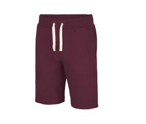 AWDIS JH080 - 330 pantalones cortos del campus Borgoña