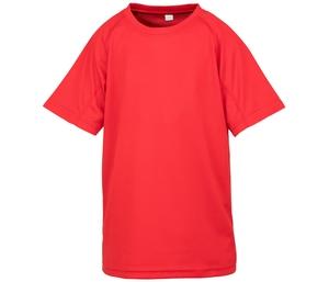 Spiro SP287J - Camiseta transpirable AIRCOOL para Niños Red