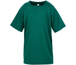 Spiro SP287J - Camiseta transpirable AIRCOOL para Niños Bottle Green