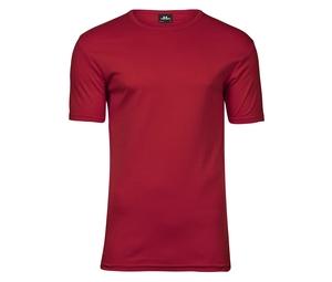 Tee Jays TJ520 - Camiseta para hombre De color rojo oscuro