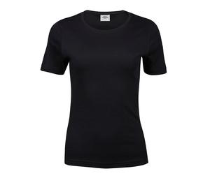Tee Jays TJ580 - Camiseta Interlock Para Mujer Negro