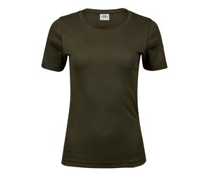 Tee Jays TJ580 - Camiseta Interlock Para Mujer Dark Olive
