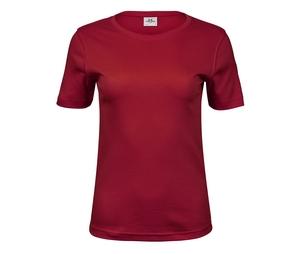 Tee Jays TJ580 - Camiseta Interlock Para Mujer De color rojo oscuro