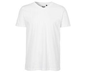 Neutral O61005 - Camiseta hombre cuello pico Blanca