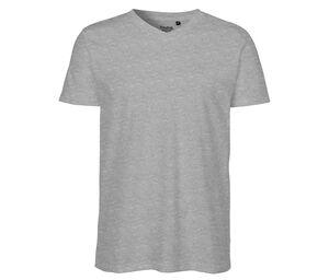 Neutral O61005 - Camiseta hombre cuello pico Sport Grey