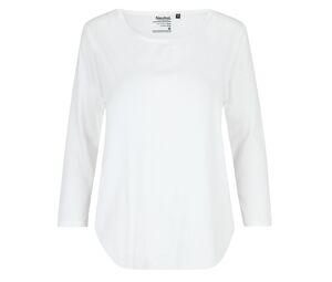 Neutral O81006 - Camiseta de manga 3/4 para mujer Blanca