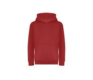 AWDIS JH201J - Sudadera infantil de algodón orgánico Fire Red