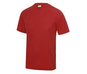 Just Cool JC001J - Camiseta para niños Neoteric ™ Breathable Fire Red