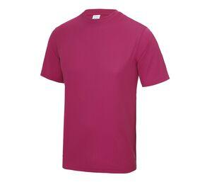 Just Cool JC001J - Camiseta para niños Neoteric ™ Breathable Hot Pink
