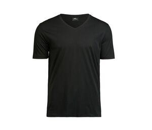 Tee Jays TJ5004 - Camiseta cuello pico hombre Negro