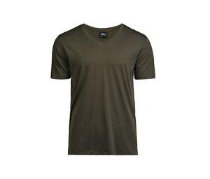 Tee Jays TJ5004 - Camiseta cuello pico hombre Dark Olive