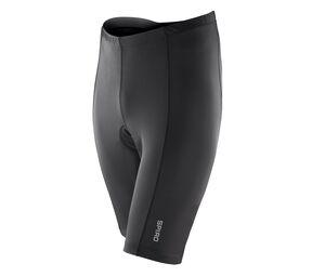 Spiro SP187M - Pantalones cortos de ciclismo para hombre Negro