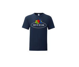 FRUIT OF THE LOOM VINTAGE SCV150 - Camiseta de hombre con logo de Fruit of the Loom Deep Navy
