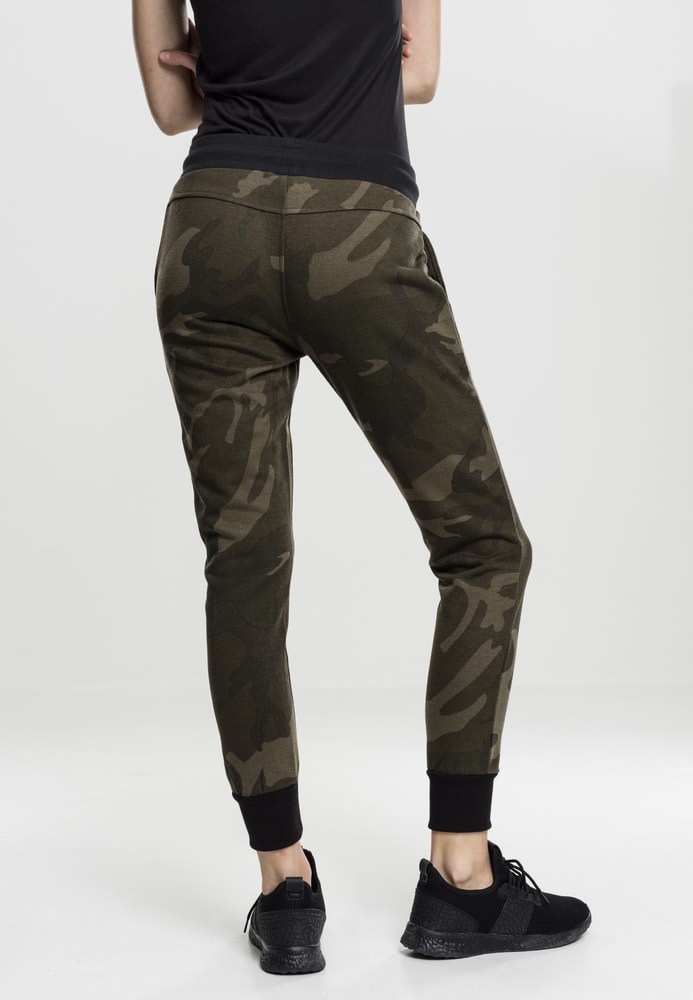 Urban Classics TB1638C - Pantalones Terry de camuflaje para mujer